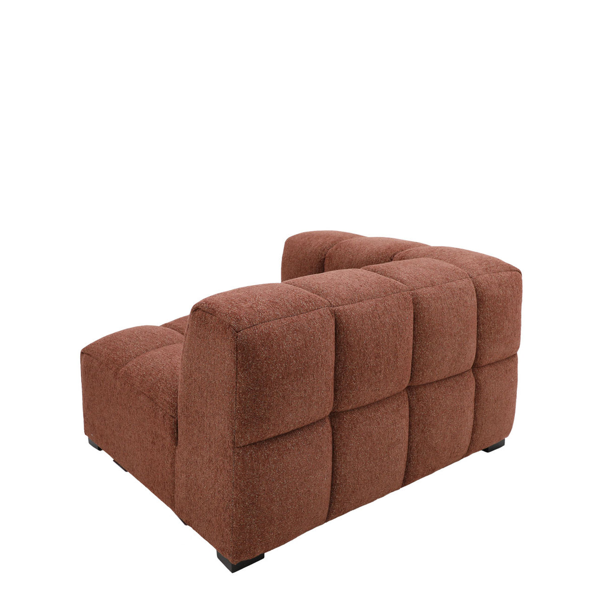 Manhattan Modular LH Armchair - Burnt Sienna