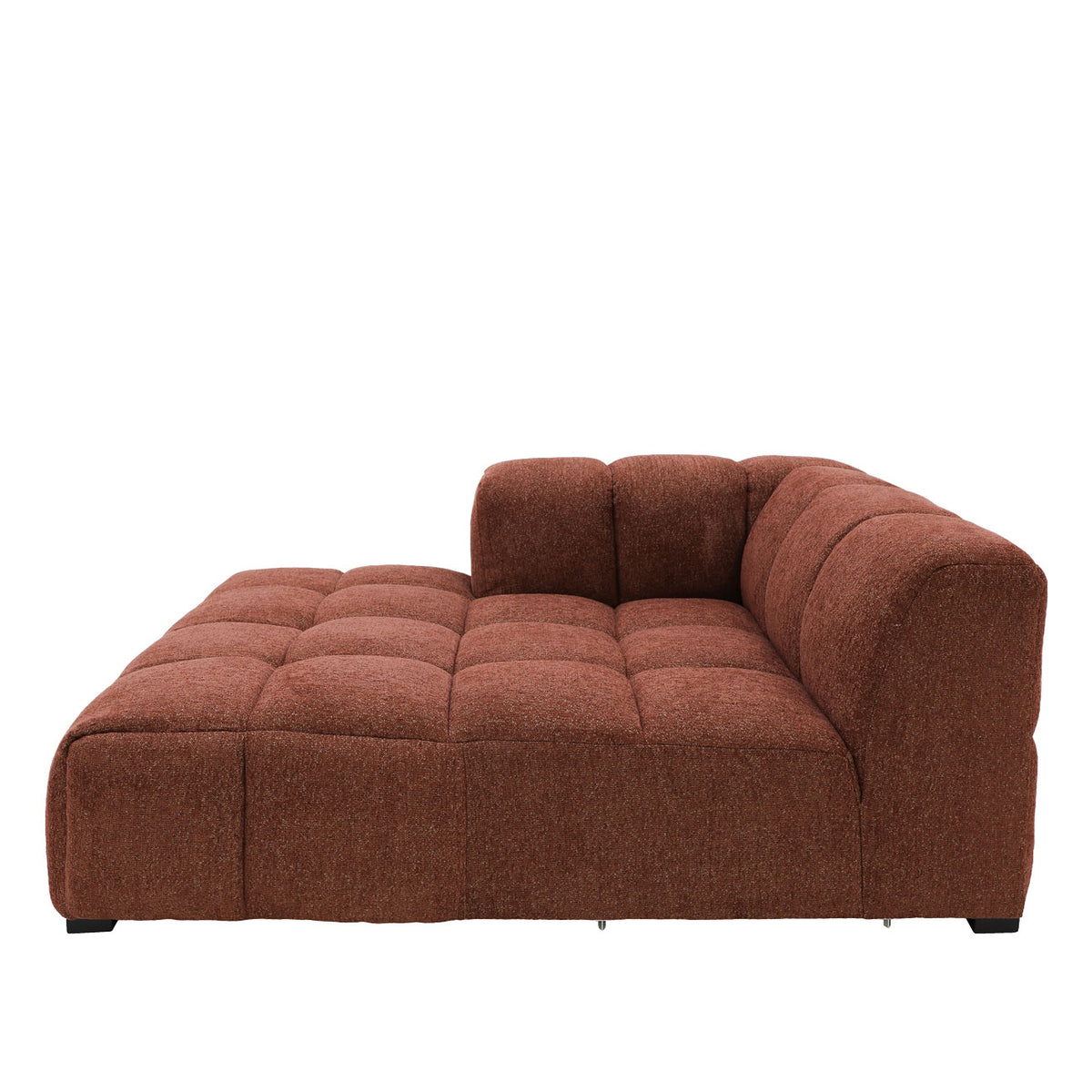 Manhattan Modular LH Chaise - Burnt Sienna
