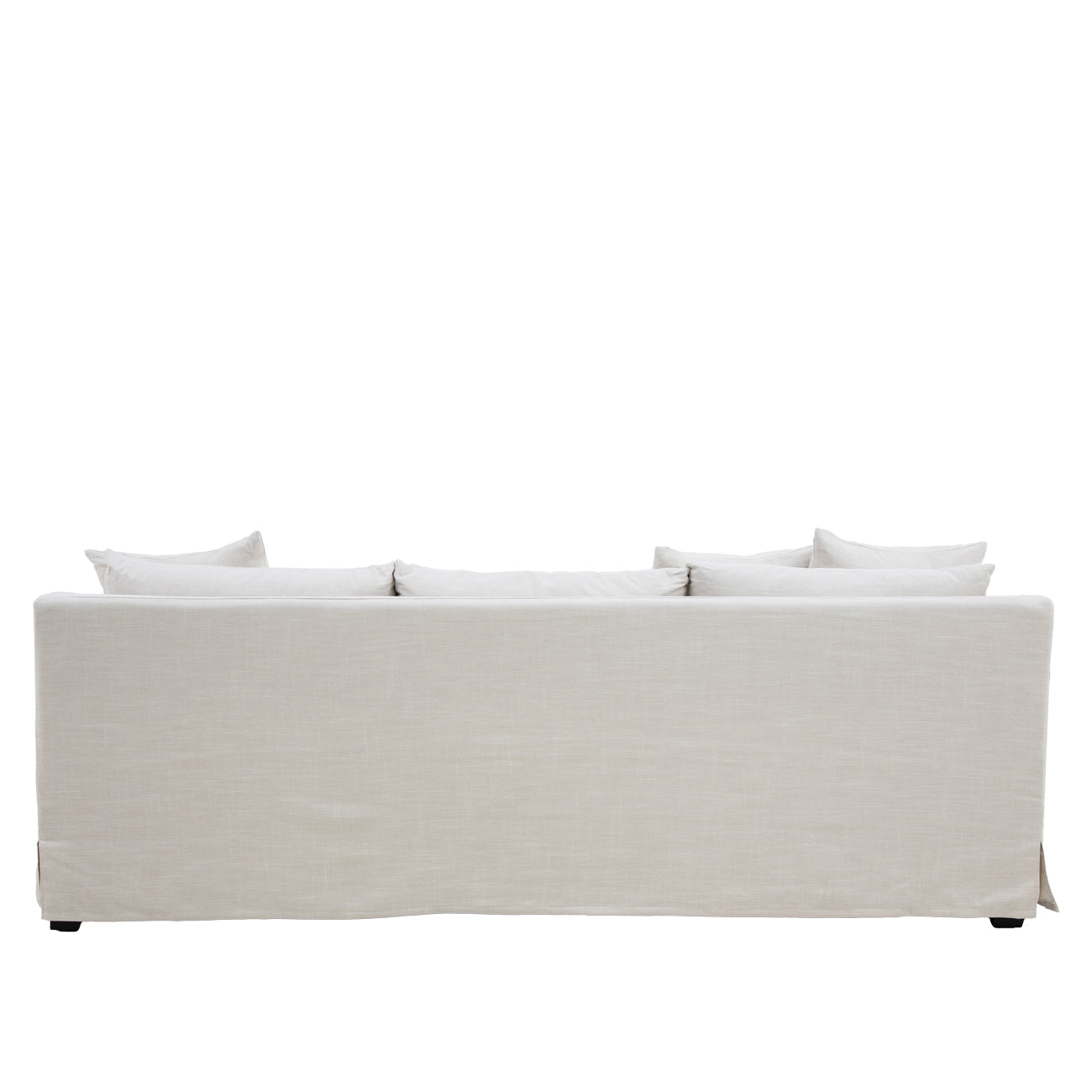 Eden 3 Seater Slipcover Sofa - Pearl Oat