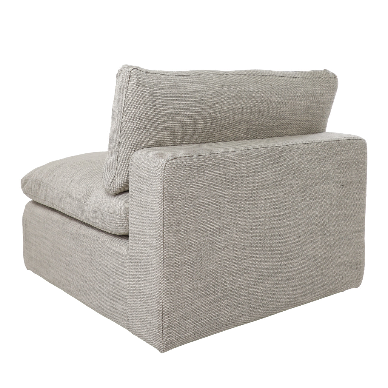 Float Modular Sofa Armless - JD Grounded Linen