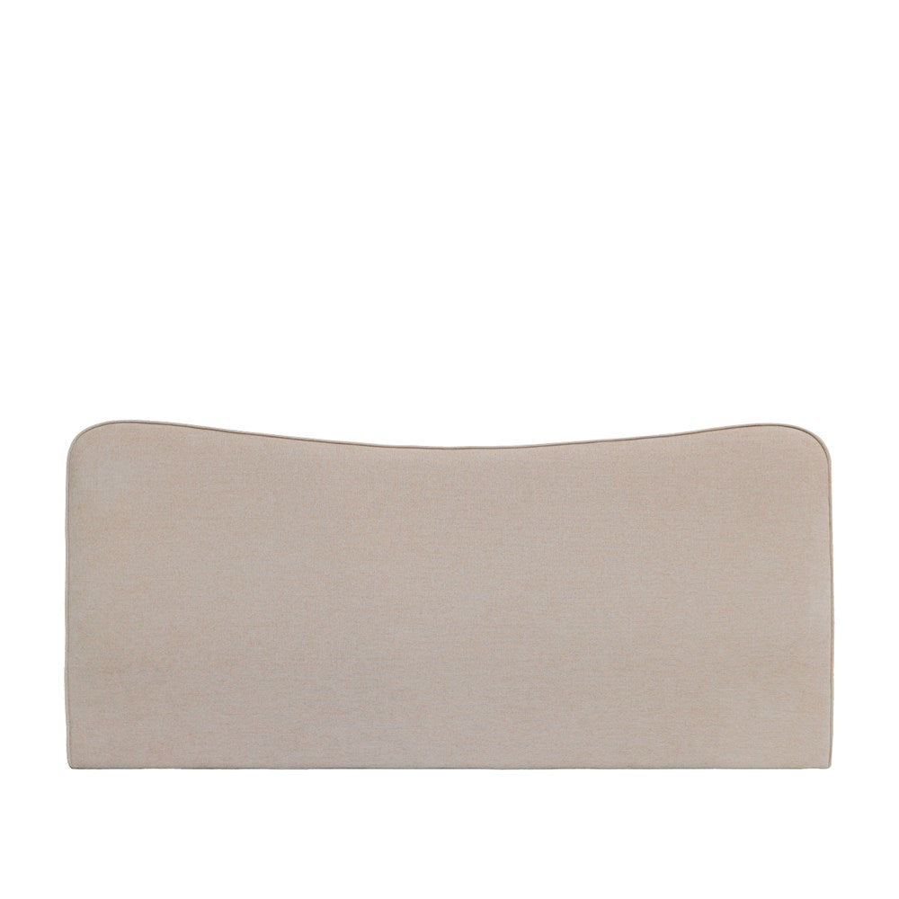 Harper Headboard Large/Super King - Beige - 130cm High