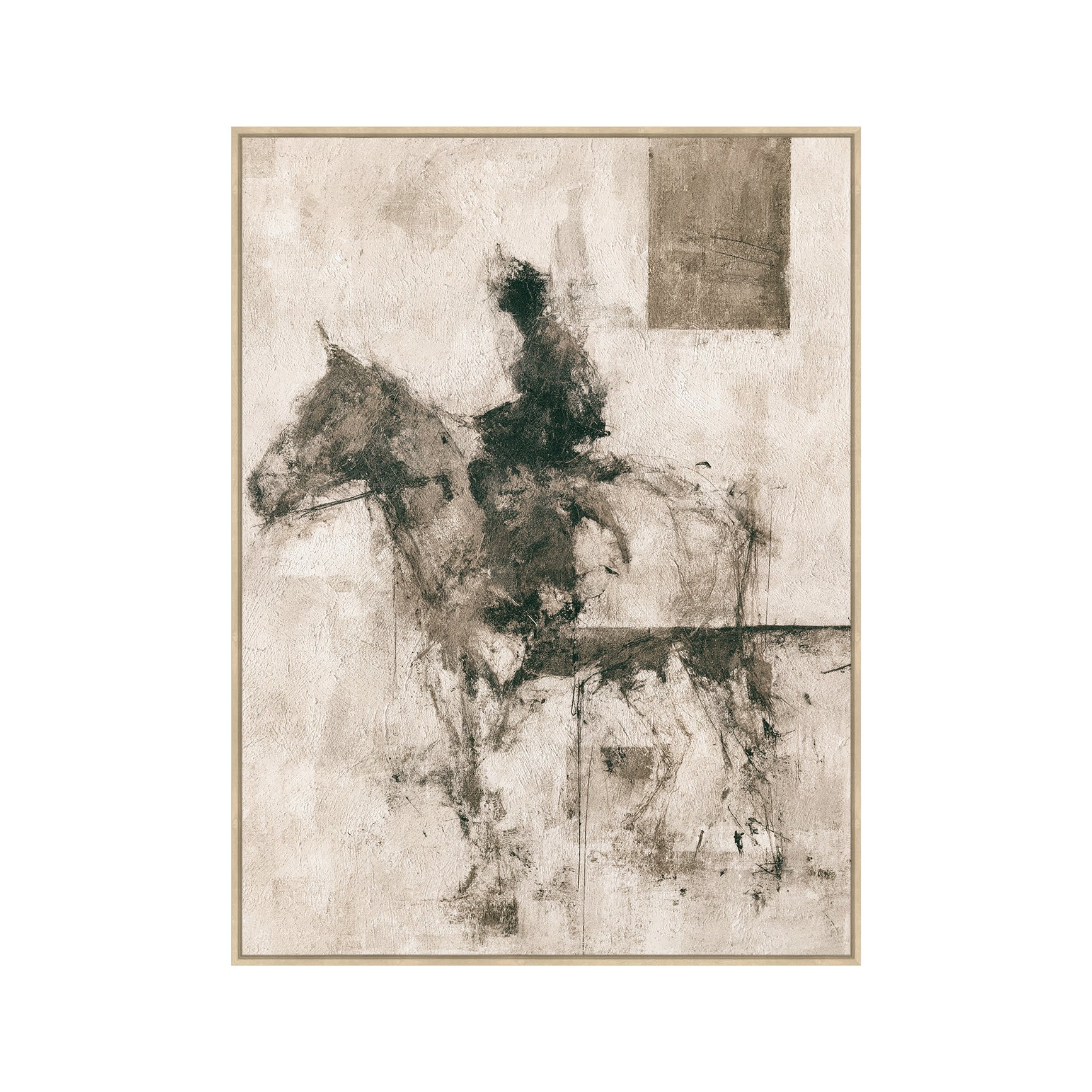 Brio - Textured Surface Framed Canvas