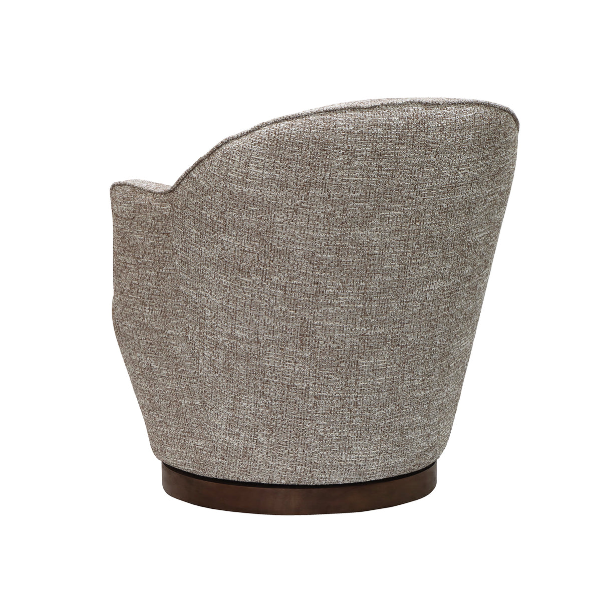 Ferguson Swivel Chair - Mid Brown