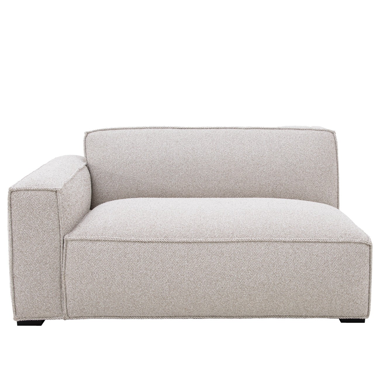 Tribeca Modular LH Armchair - Warm Alabaster