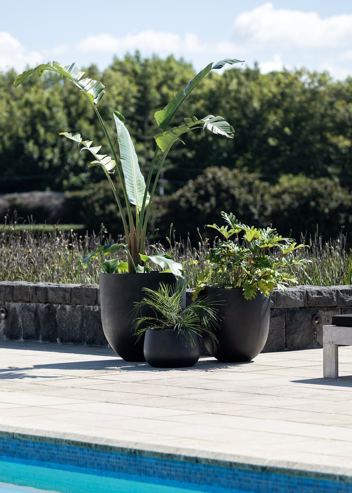 Mohaka Black Planter - Large