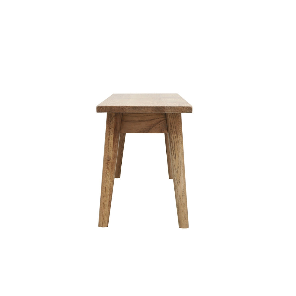 Vaasa Oak Bench - 118cm - Natural