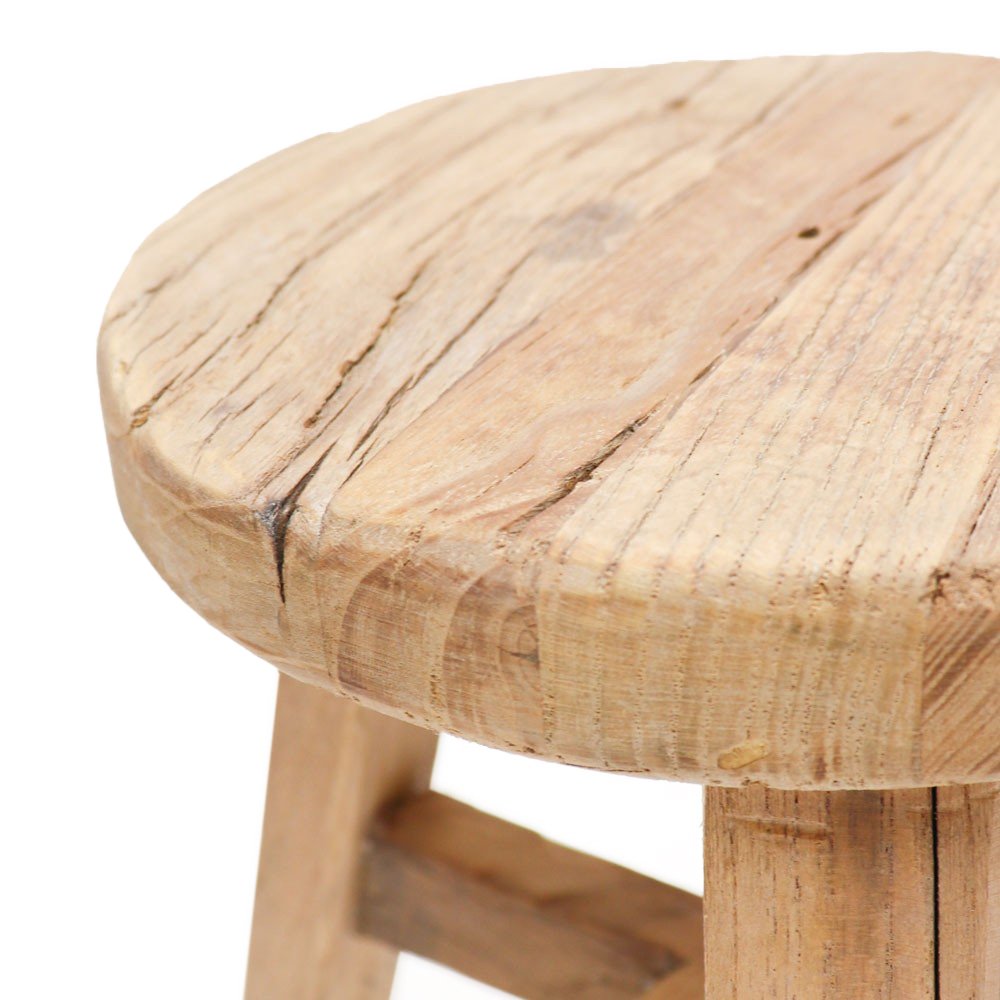 Parq Footstool Natural - Round