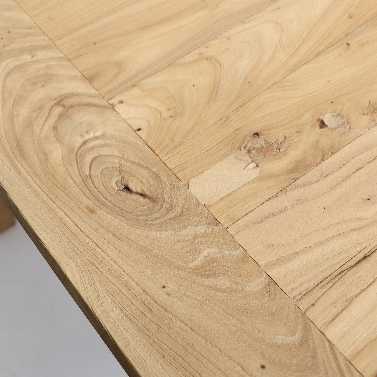 Basque Elm Dining Table - 220cm
