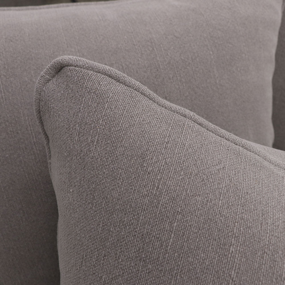 Keely Slipcover Armchair - Cement