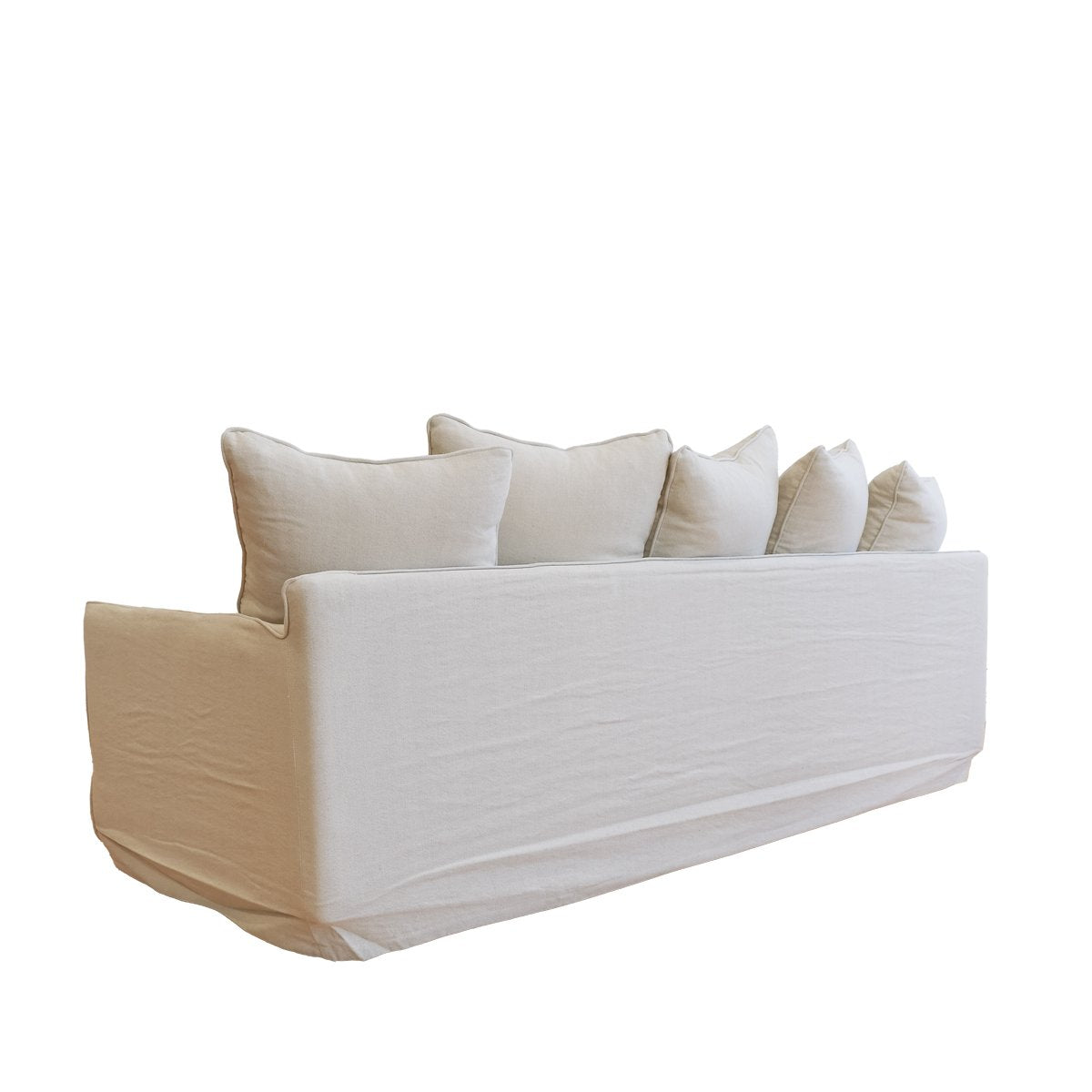 Lotus Slipcover Sofa 3 seater - Oatmeal