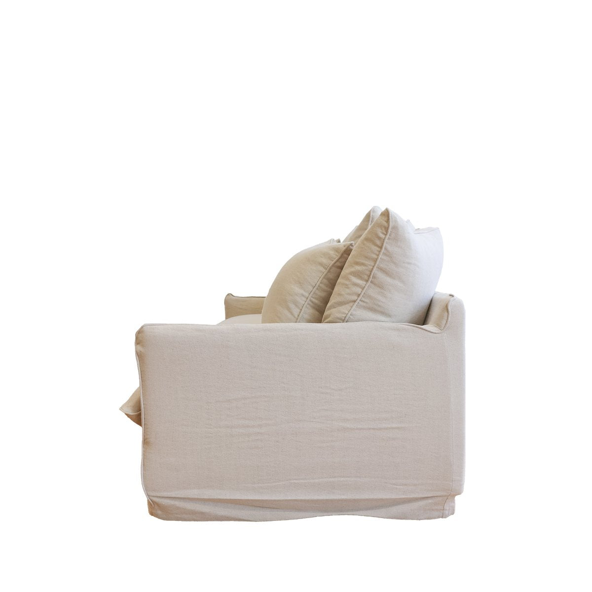 Lotus Slipcover Sofa 3 seater - Oatmeal