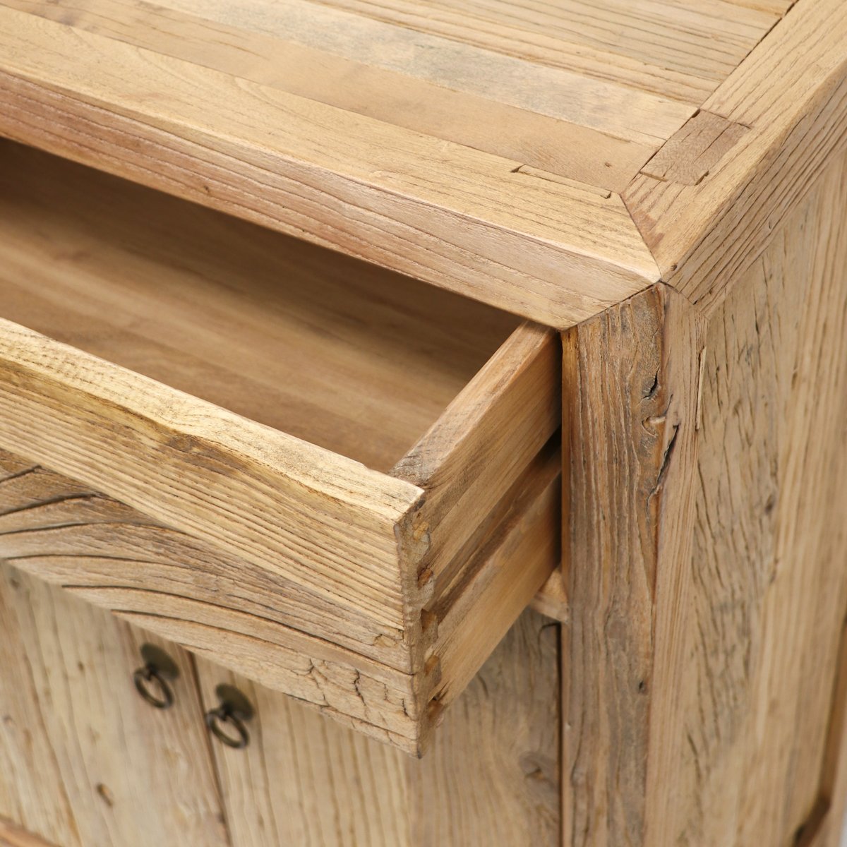 Parq Bedside/Cabinet Tall - Natural