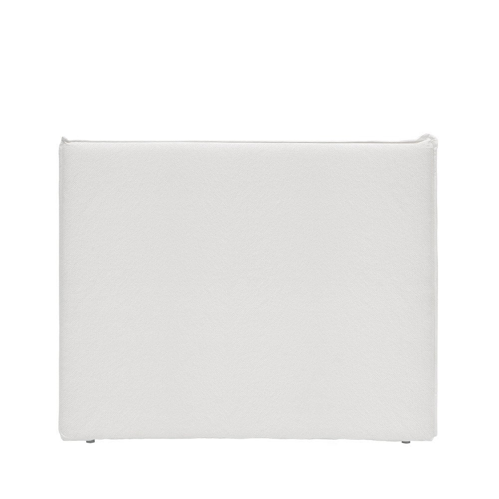 Lotus Headboard Queen - White