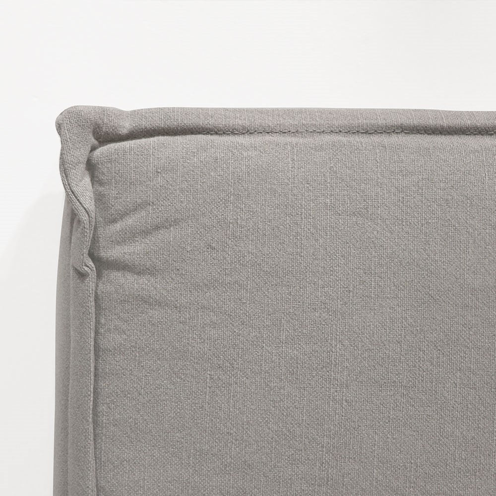 Keely Headboard Queen - Cement