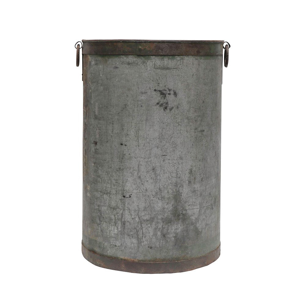 Flint Drum Planter - 100cm High