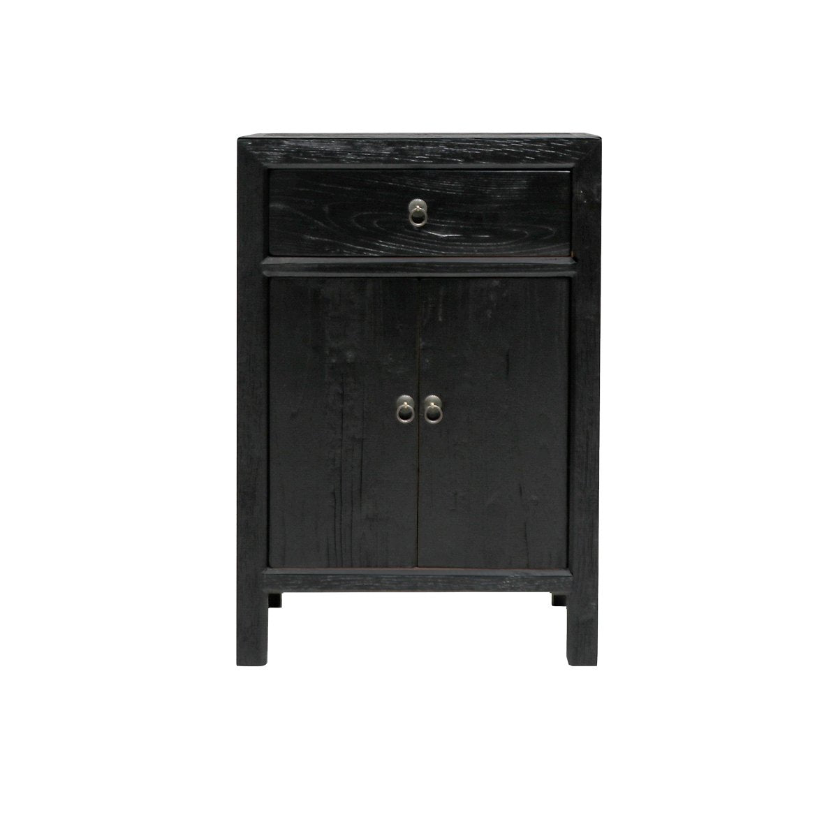 Parq Bedside/Cabinet Tall - Black