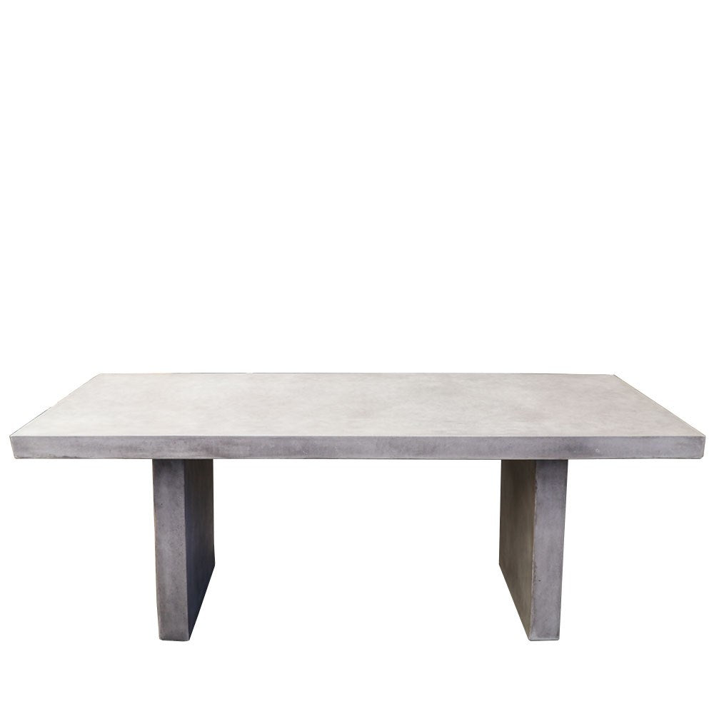 Palma Outdoor Concrete Table - 200cm - Grey