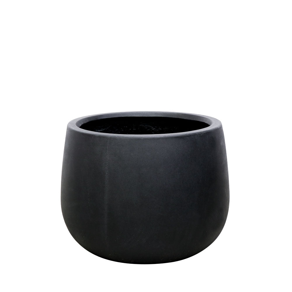 Ahuriri Black Planter - Medium