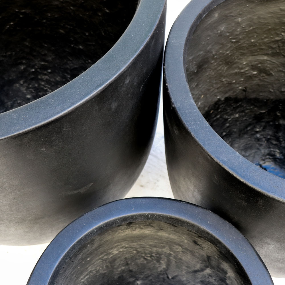 Mohaka Black Planter - Medium