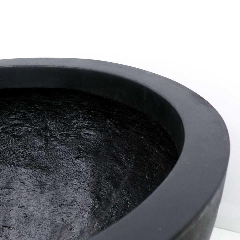 Awatere Black Planter - Large