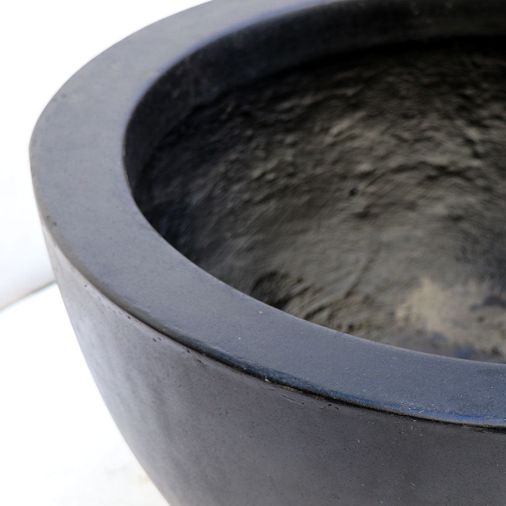 Awatere Black Planter - Small