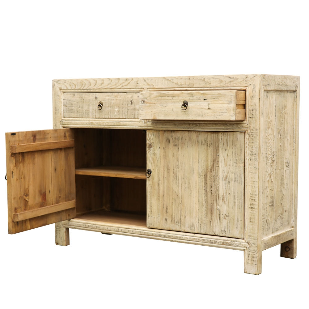 Oriental 2 Door Sideboard - Natural Finish