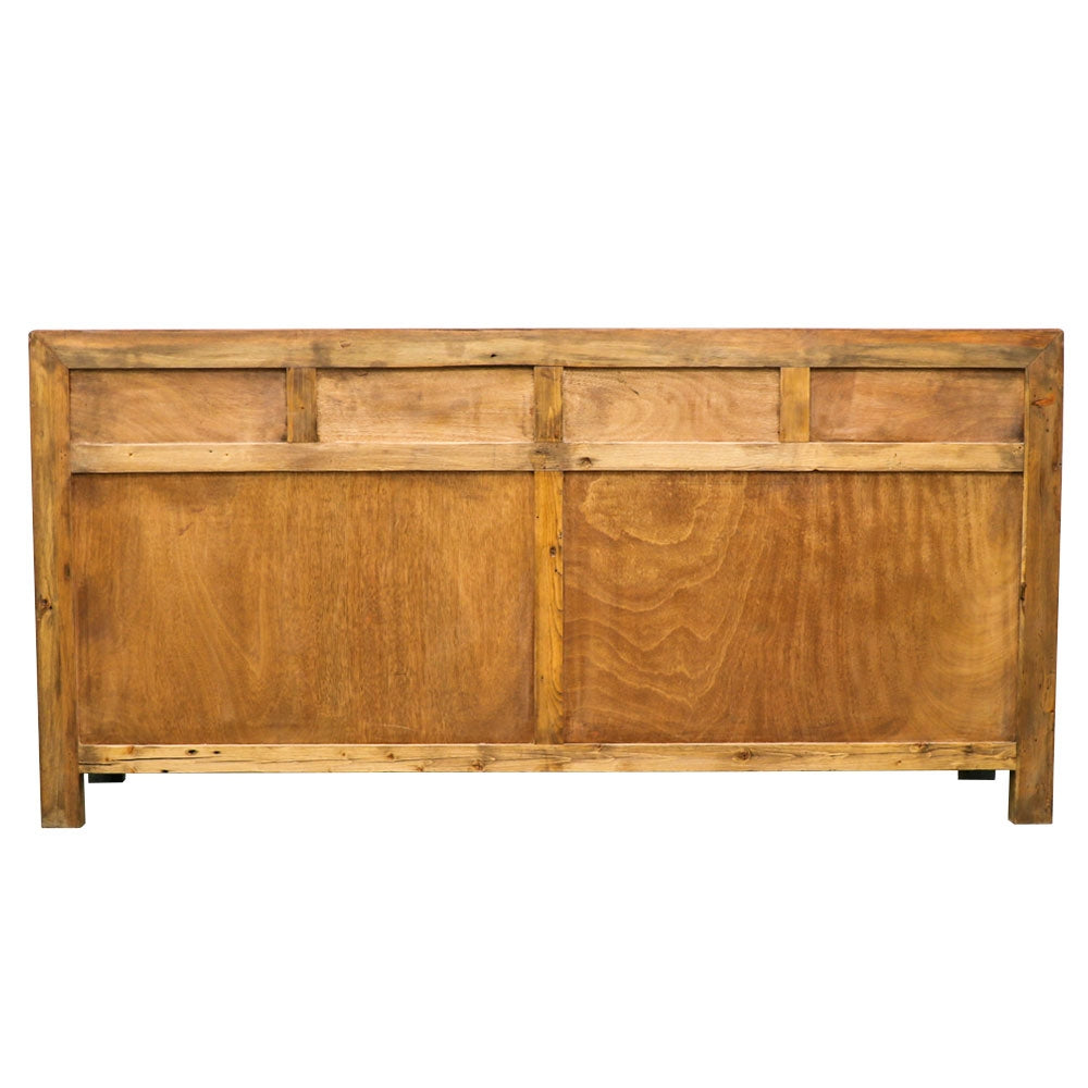 Oriental Painted 4 Door Sideboard - Vintage Green
