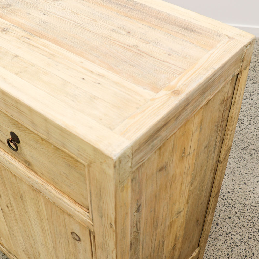 Oriental 4 Door Sideboard - Natural Finish