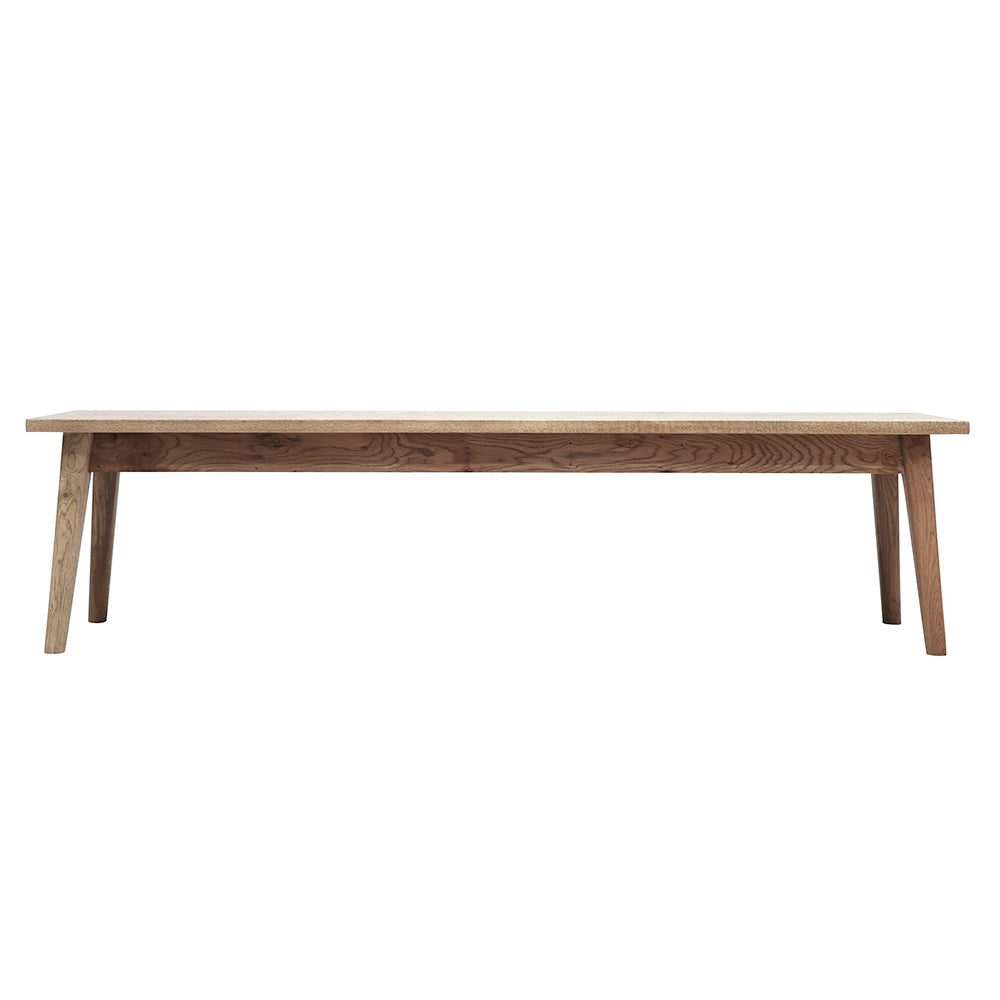 Vaasa Oak Bench - 185cm - Natural