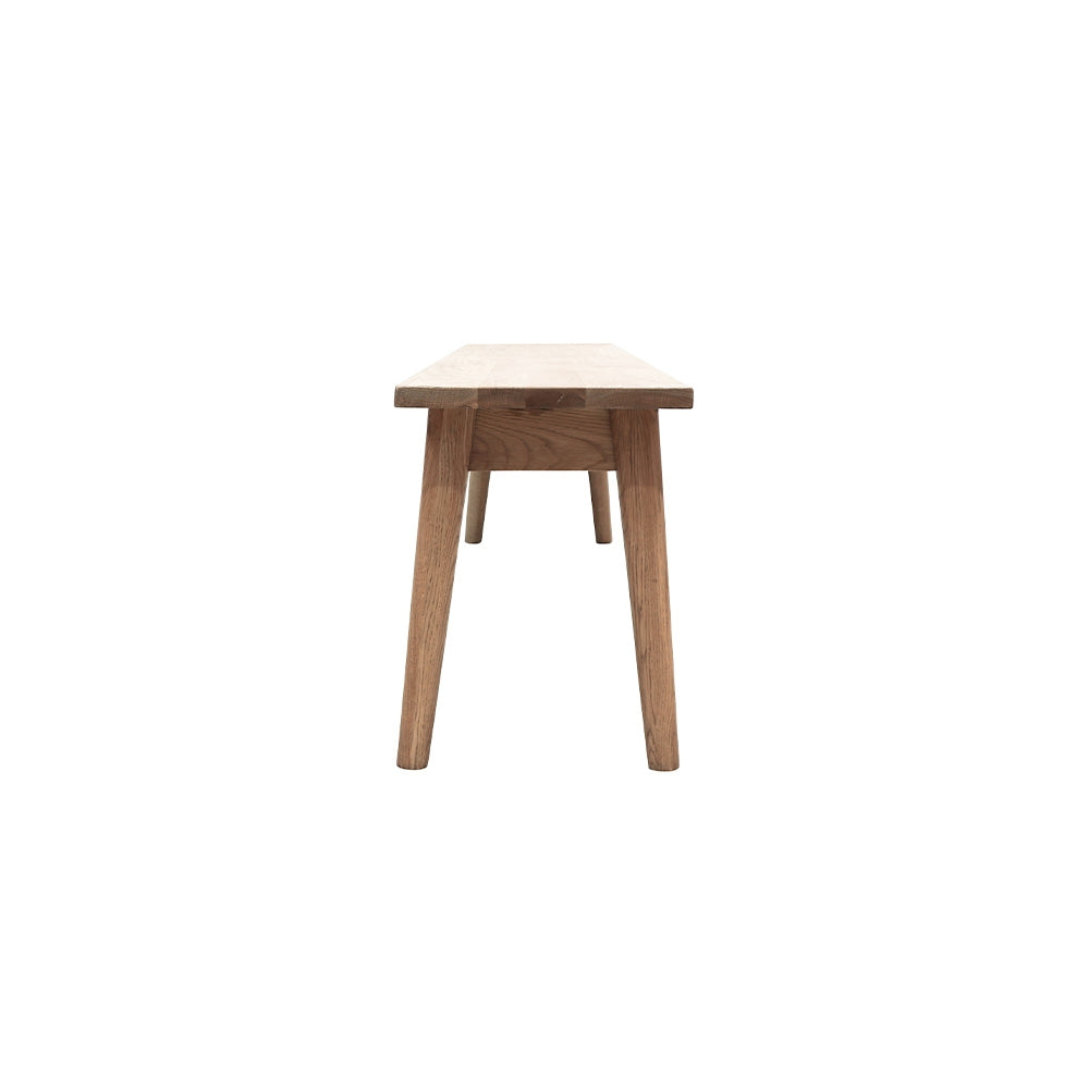 Vaasa Oak Bench - 185cm - Natural