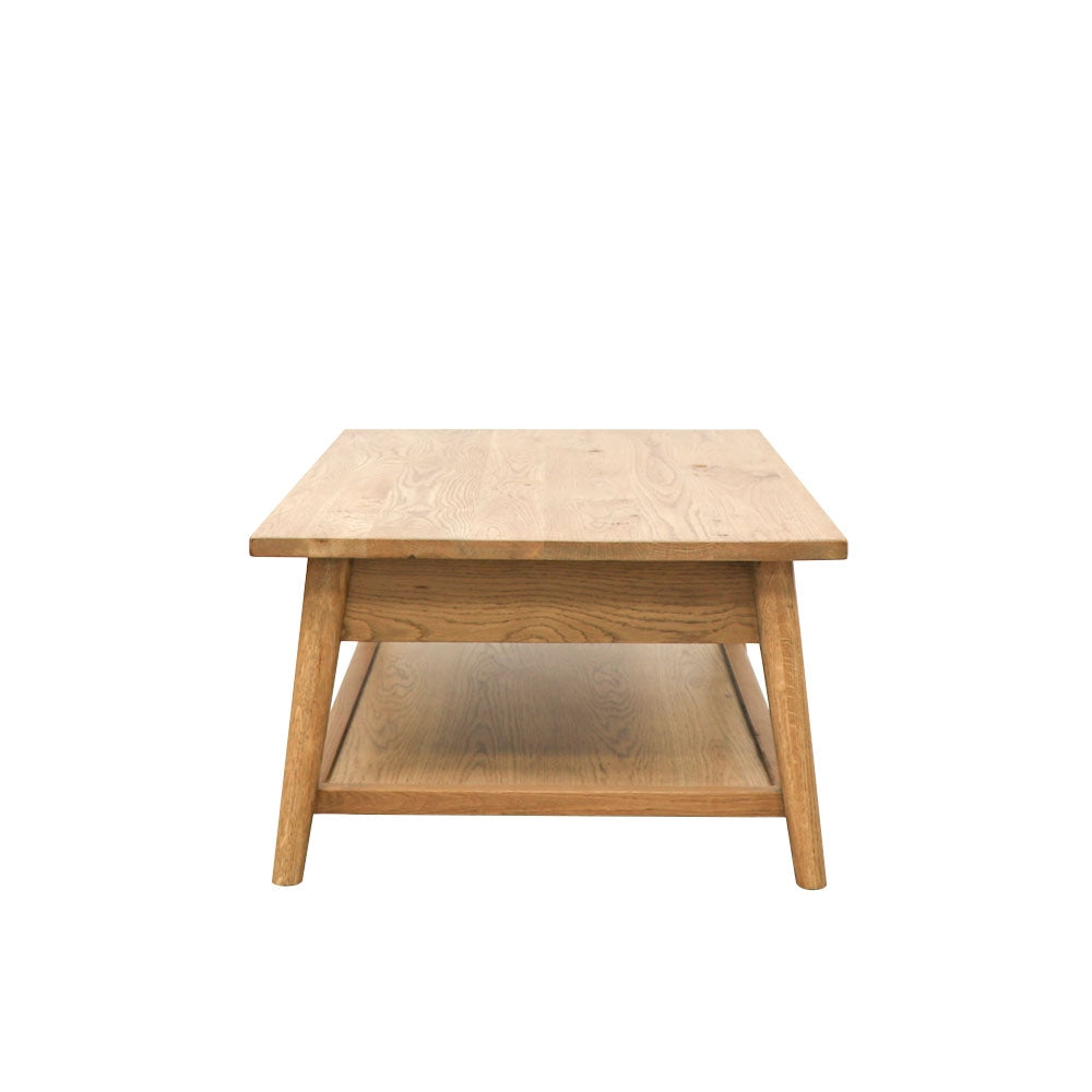 Vaasa Oak Rectangle Coffee Table - 2 Drawer
