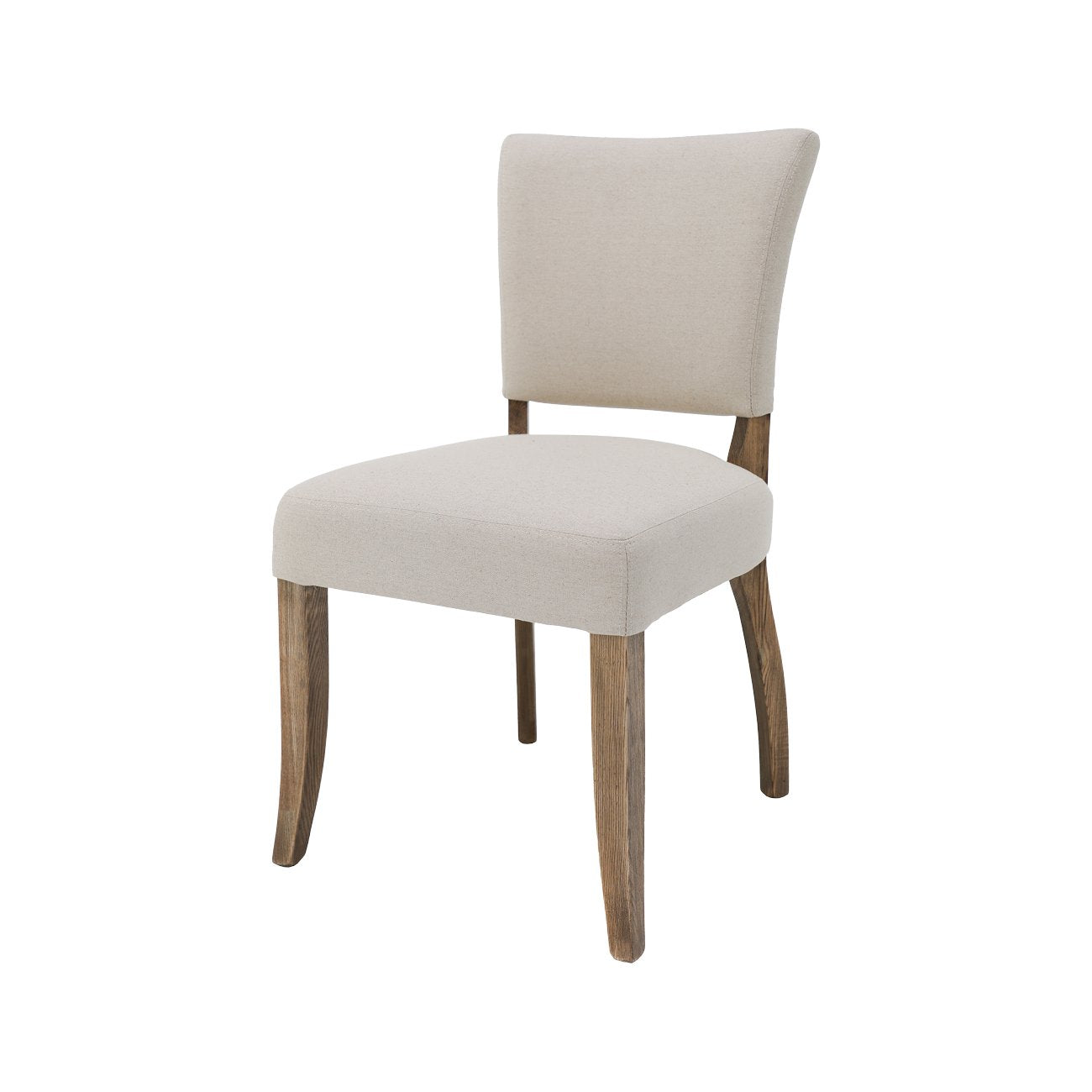 Crane Linen Dining Chair - Cream