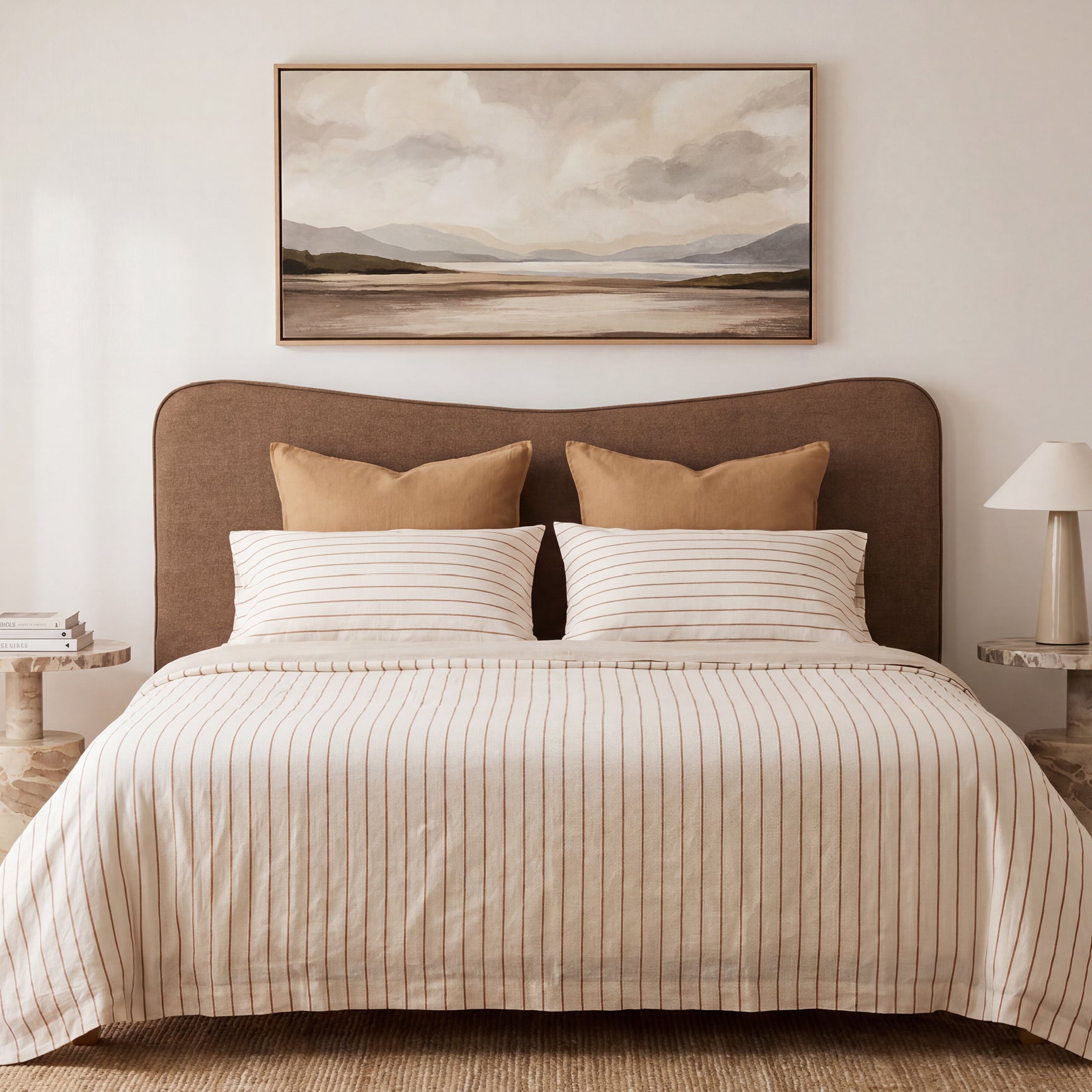 Harper Headboard Large/Super King - Toffee