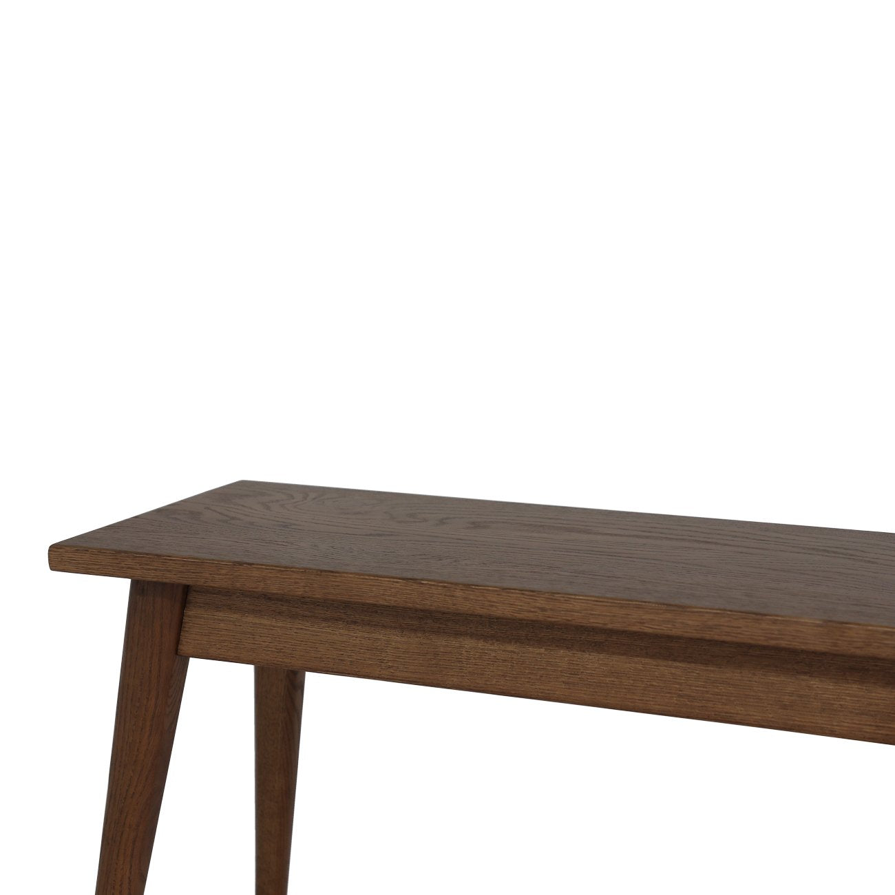 Vaasa Oak Bench - 185cm - Walnut Brown