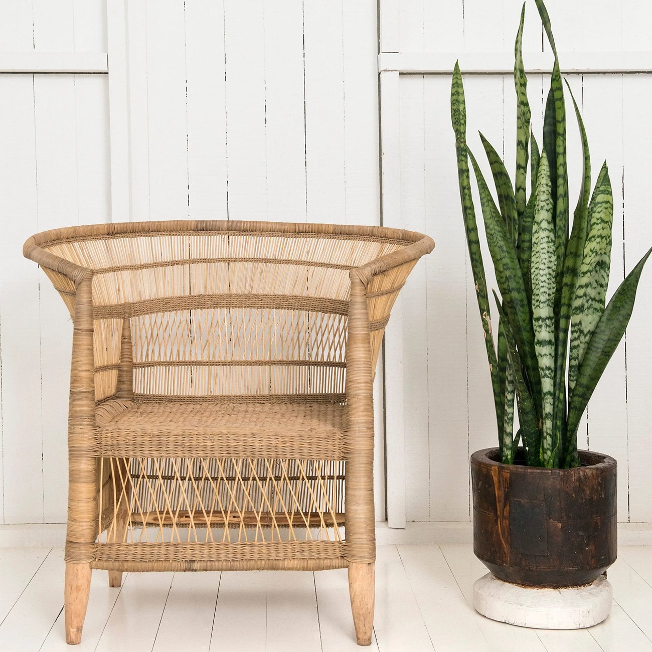 Malawi Cane Chair - Natural