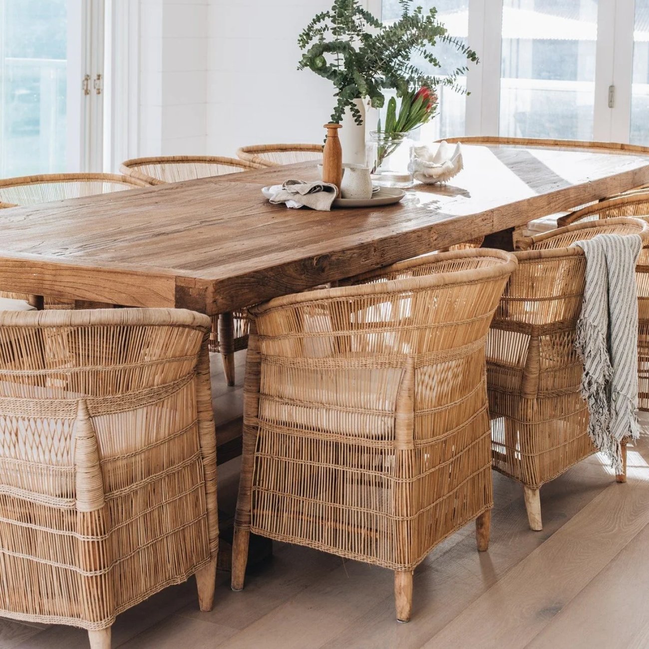 Malawi Cane Chair - Natural