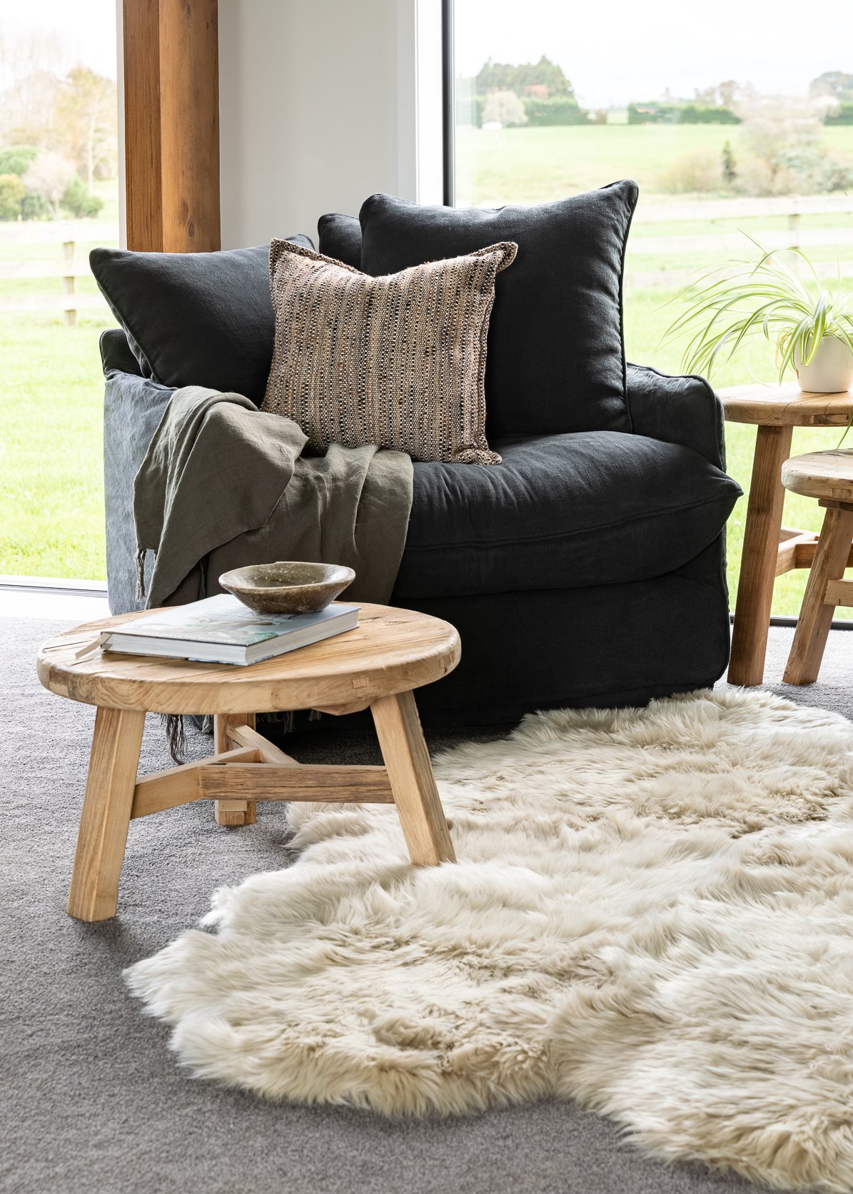 Sheepskin Quad - Natural Honey