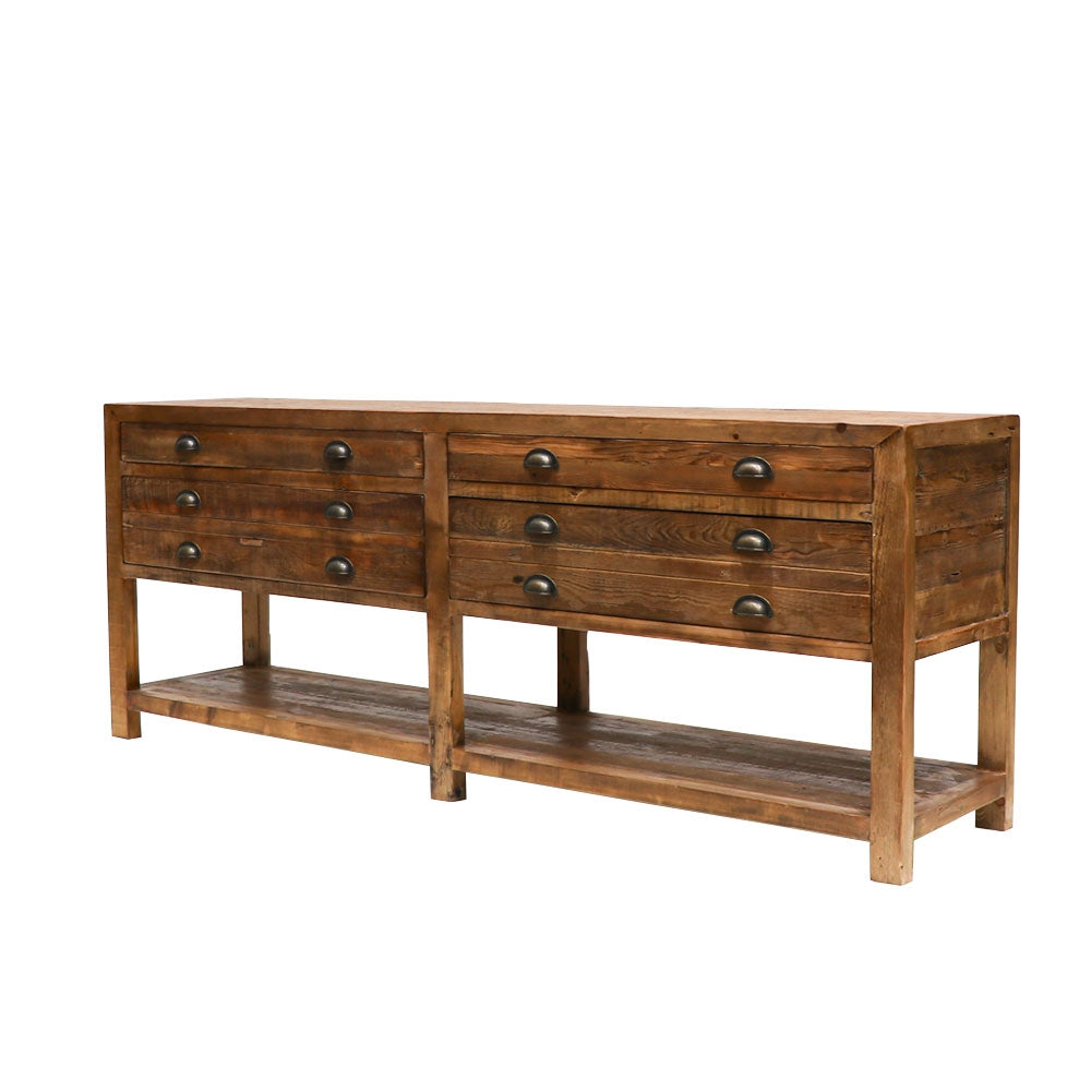 Printmaker Console - 4 Drawer