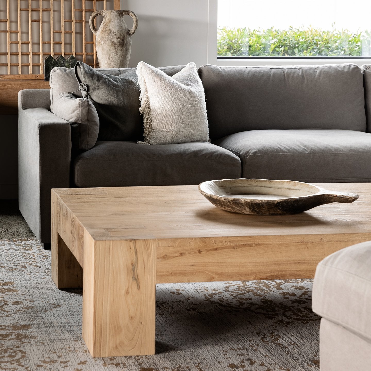 Olma Elm Coffee Table - Natural