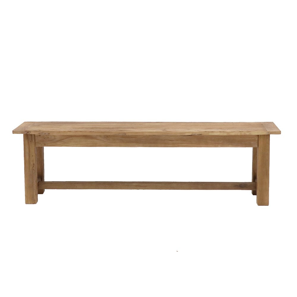 Farmhouse Elm Bench - 135cm
