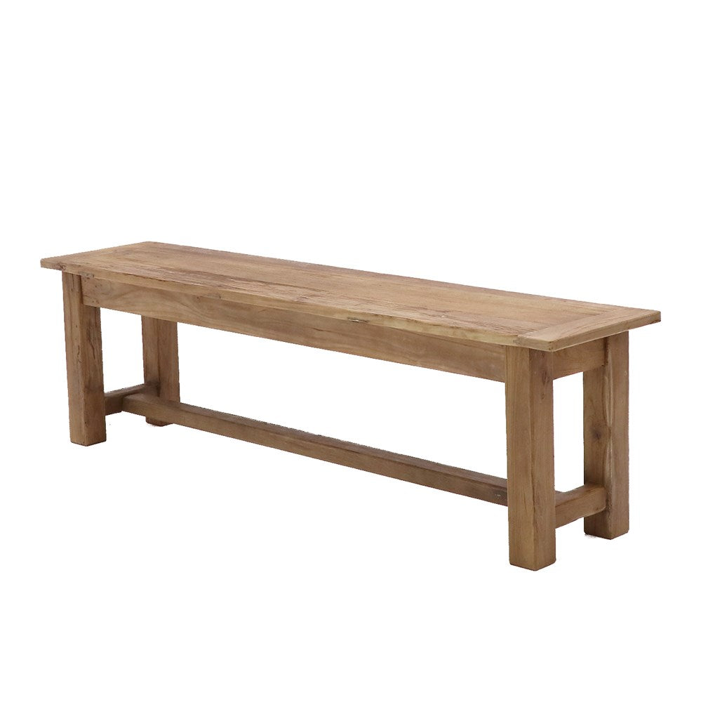 Farmhouse Elm Bench - 135cm