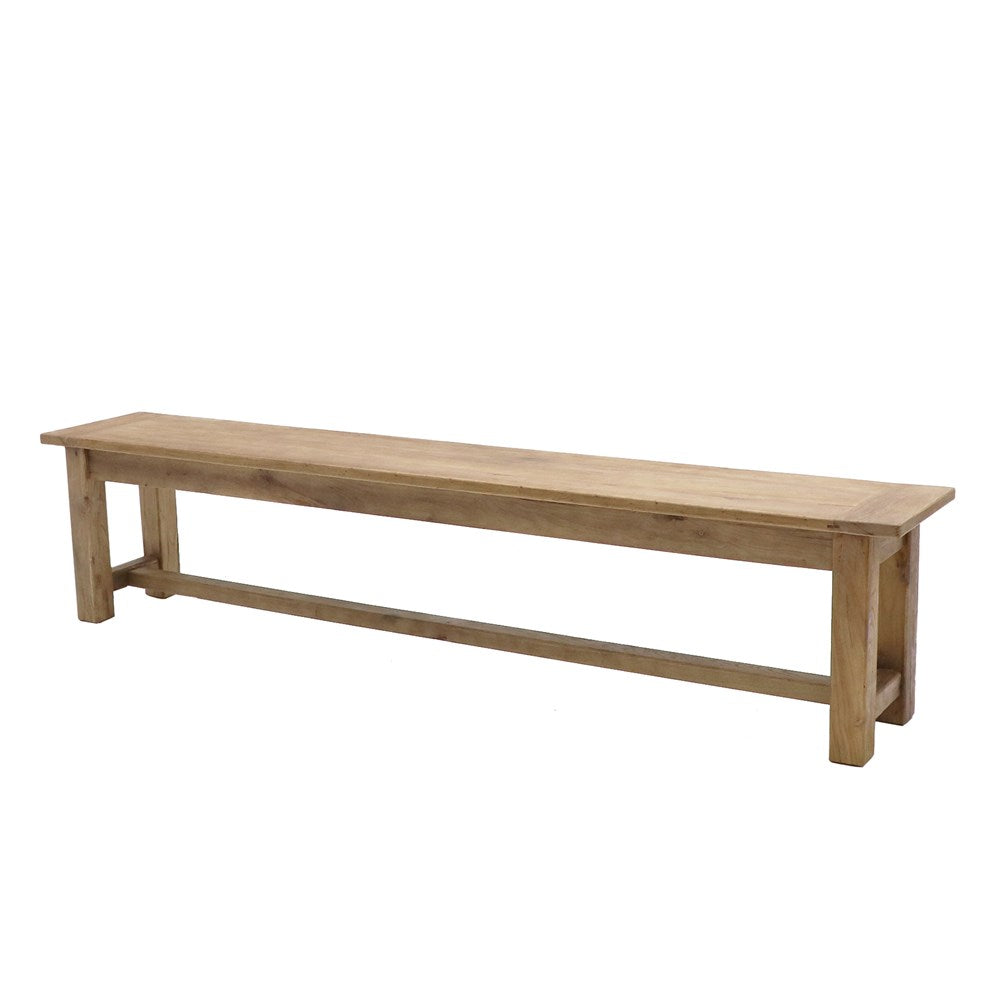 Farmhouse Elm Bench - 110cm