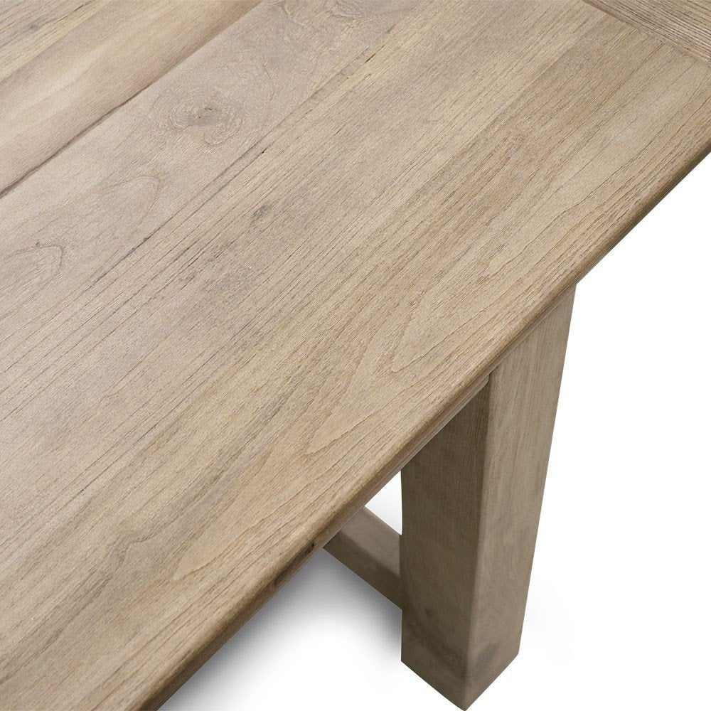 Farmhouse Elm Dining Table - 184cm