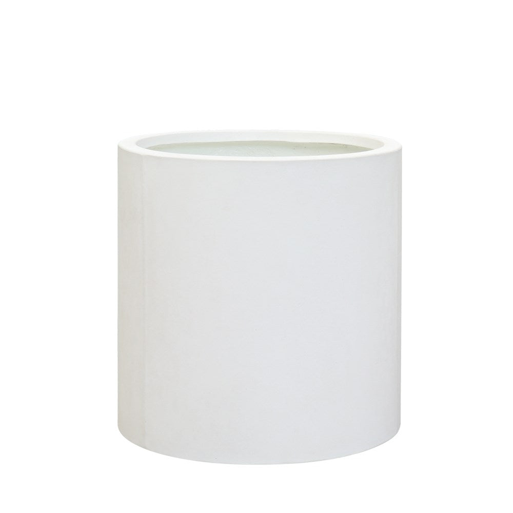 Mikonui Cylinder Planter Medium - Chalk