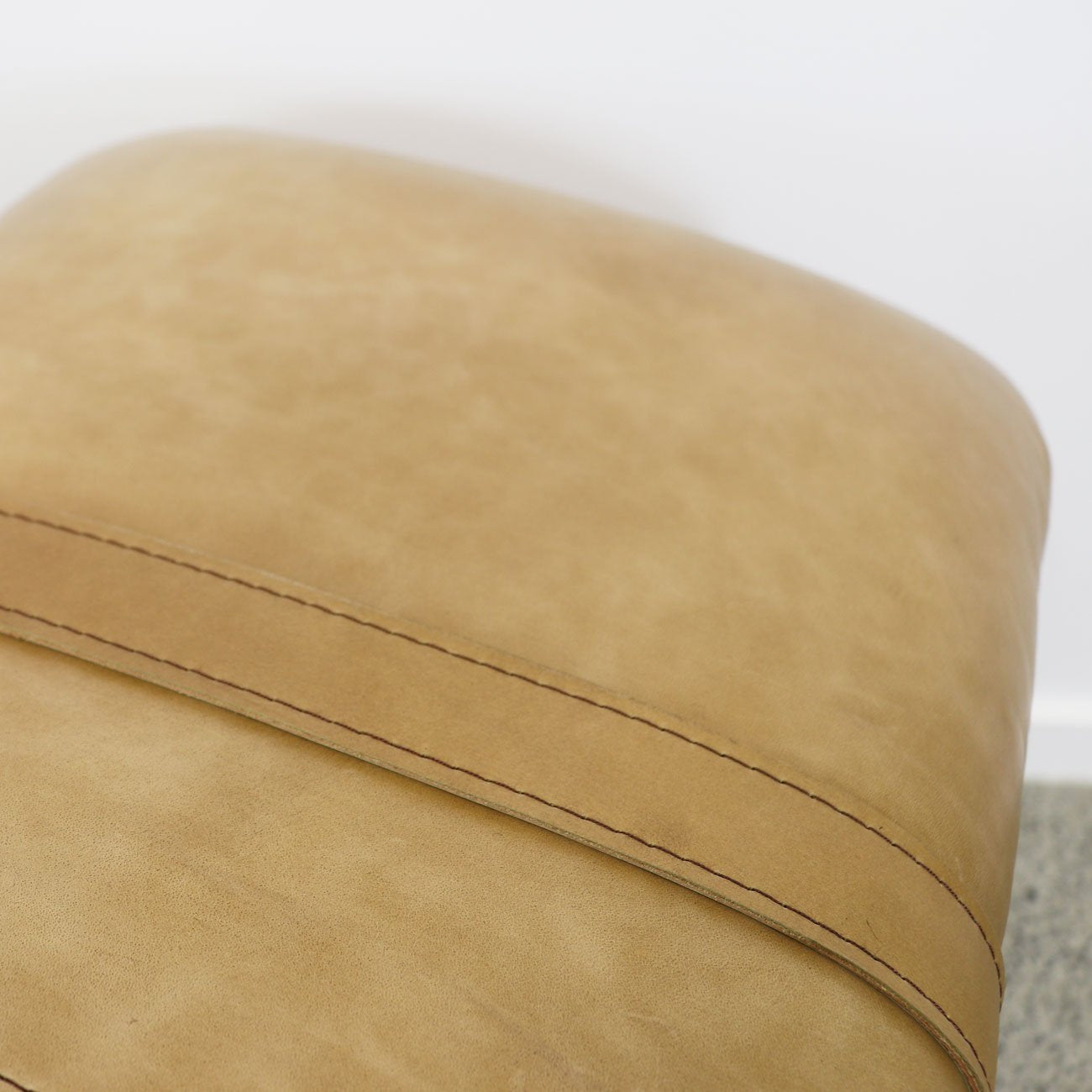 Baxter Leather Ottoman/Bench - Tan