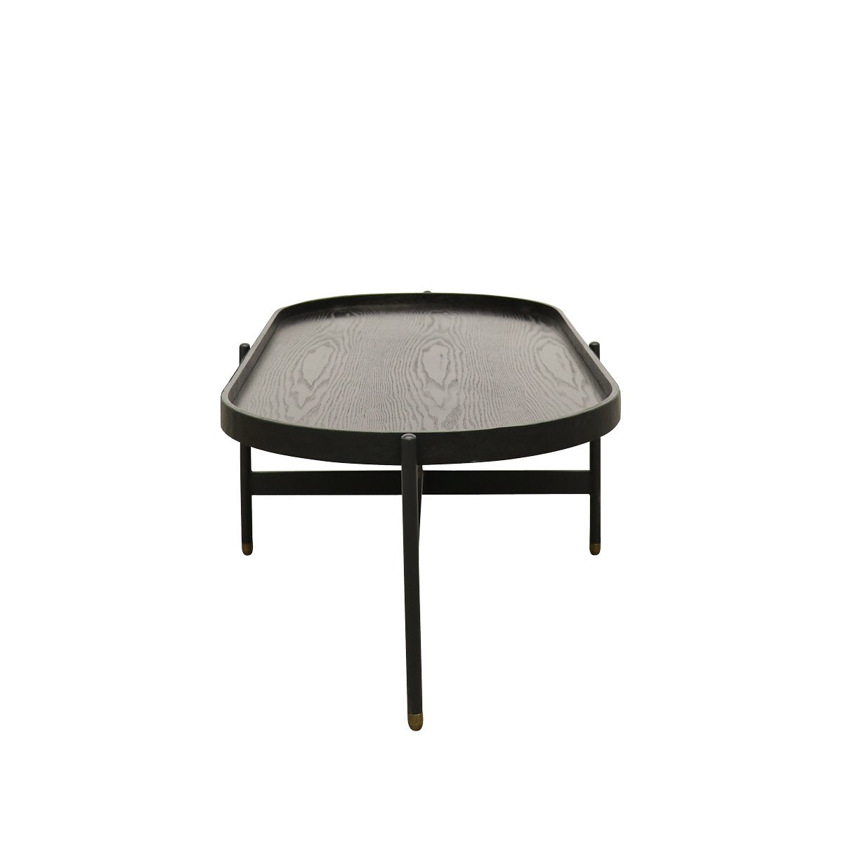 Haywood Oval Coffee Table - Black
