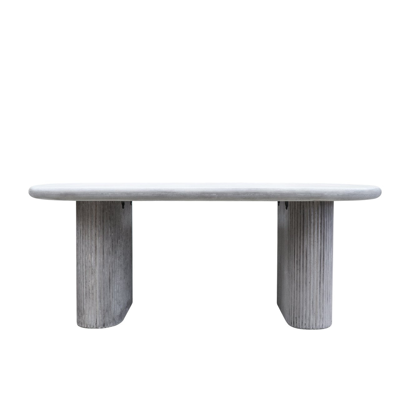 Solona Outdoor Concrete Table - 200cm - Grey