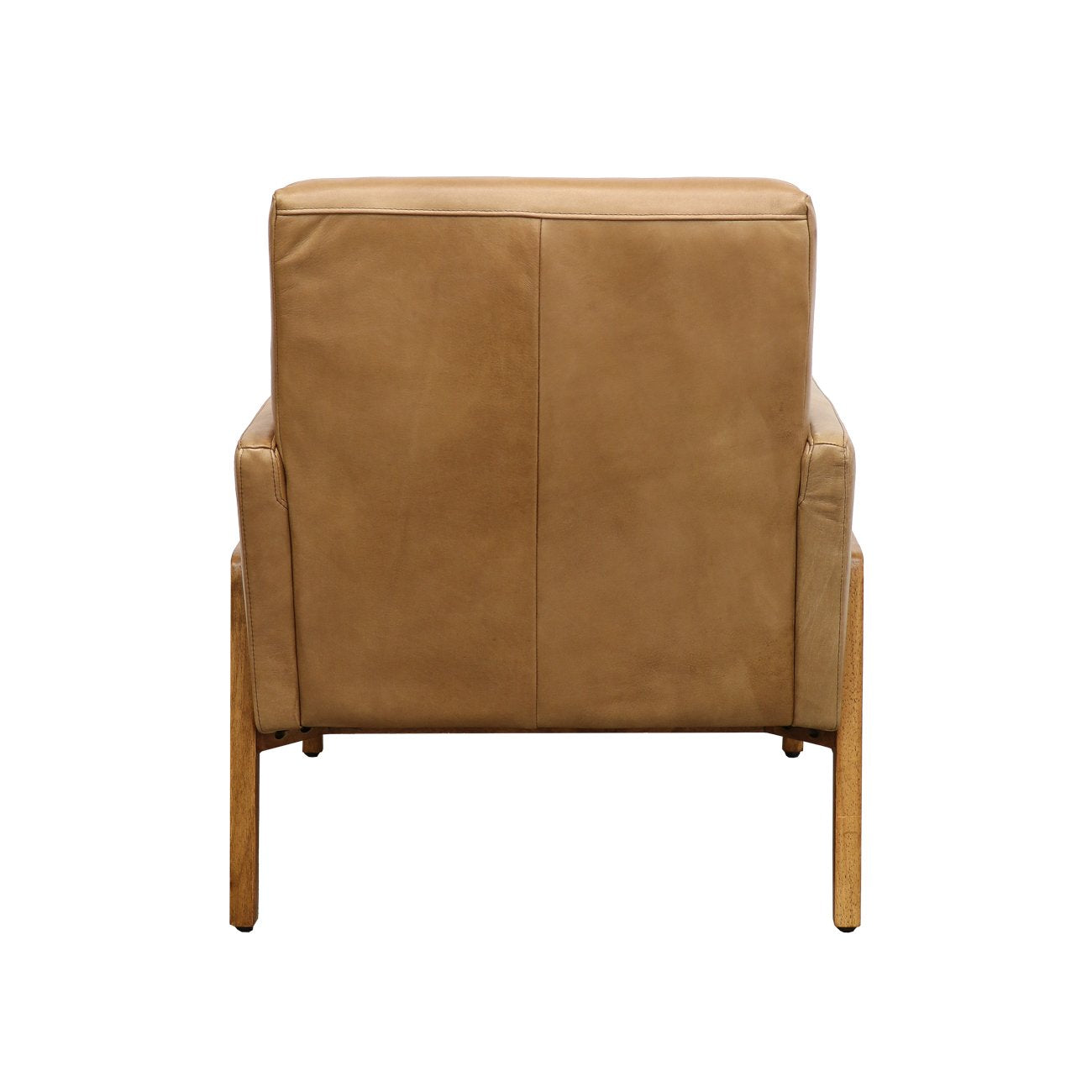 Sawyer Armchair - Tan Leather