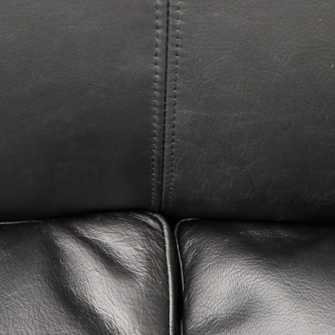 Sawyer 3 Seater Sofa - Black Leather