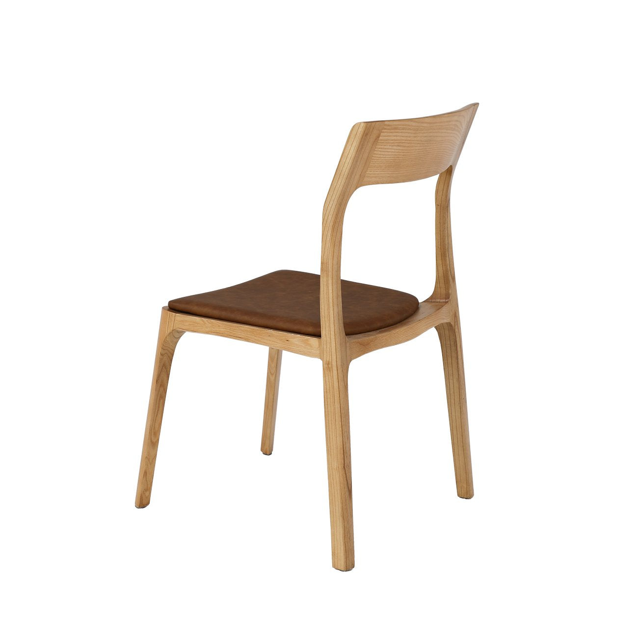 Cooper Stackable Dining Chair - Vaasa Frame / Tan Leather